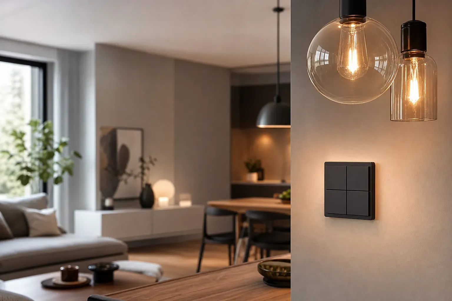 Smarte Leuchtmittel und Lichtschalter für das Smart Home